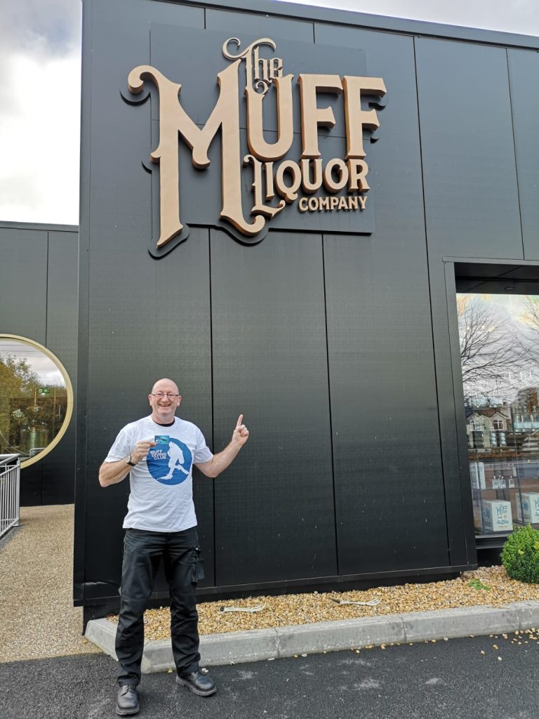 Visit to Muff Liquor in Muff Donegal ireland